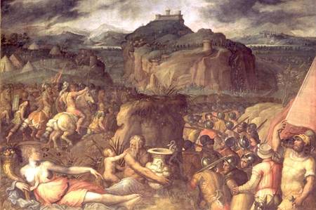 The Siege of San Leo de Giorgio Vasari