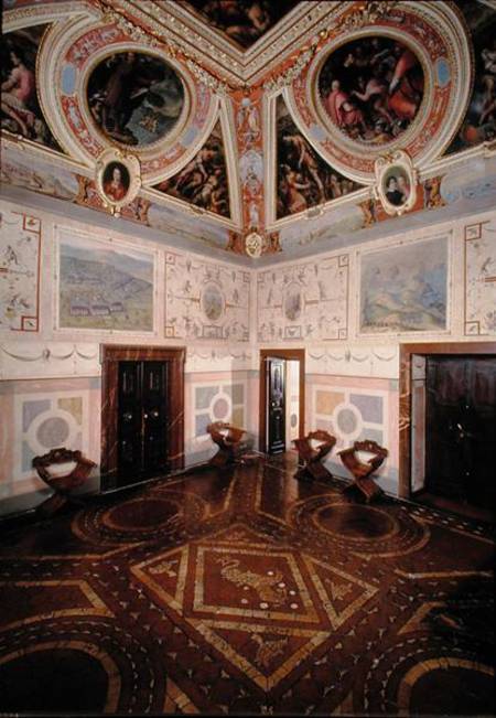 View of the Sala di Cosimo I de Giorgio Vasari