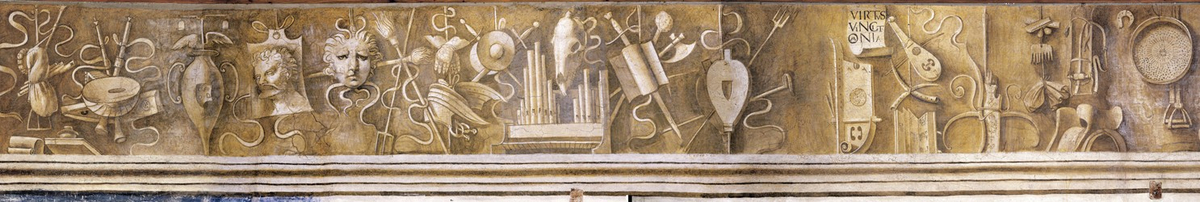 Arti liberali. Frieze in the Casa Pellizzari de Giorgione