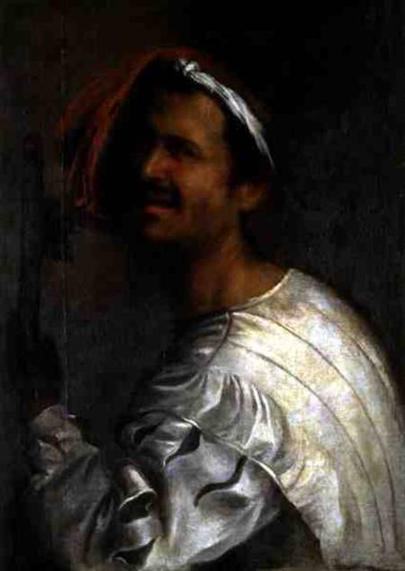 Singer with his Flute de Giorgione (eigentl. Giorgio Barbarelli oder da Castelfranco)