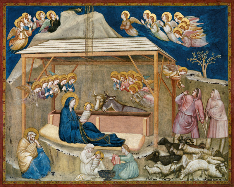 Die Geburt Christi de Giotto (di Bondone)