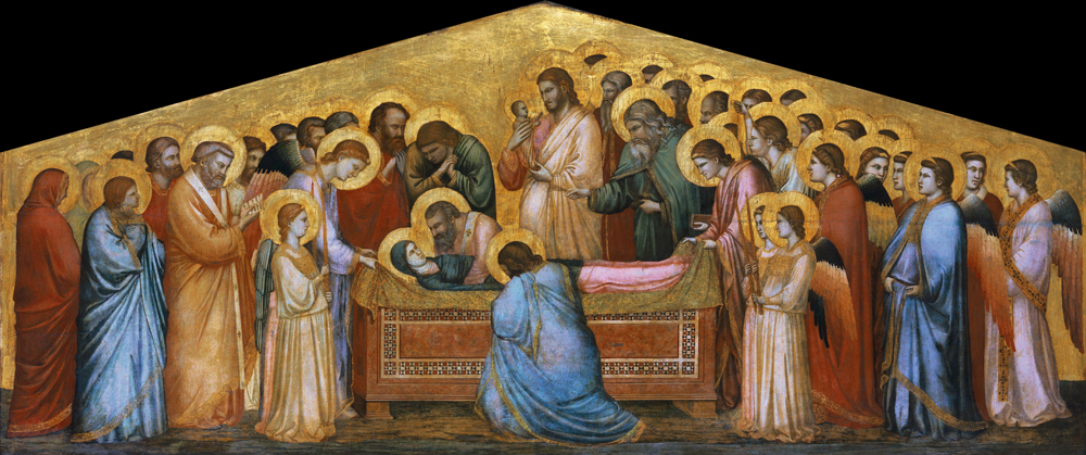 Der hl. Franziskus sagt sich von seinem Vater los de Giotto (di Bondone)