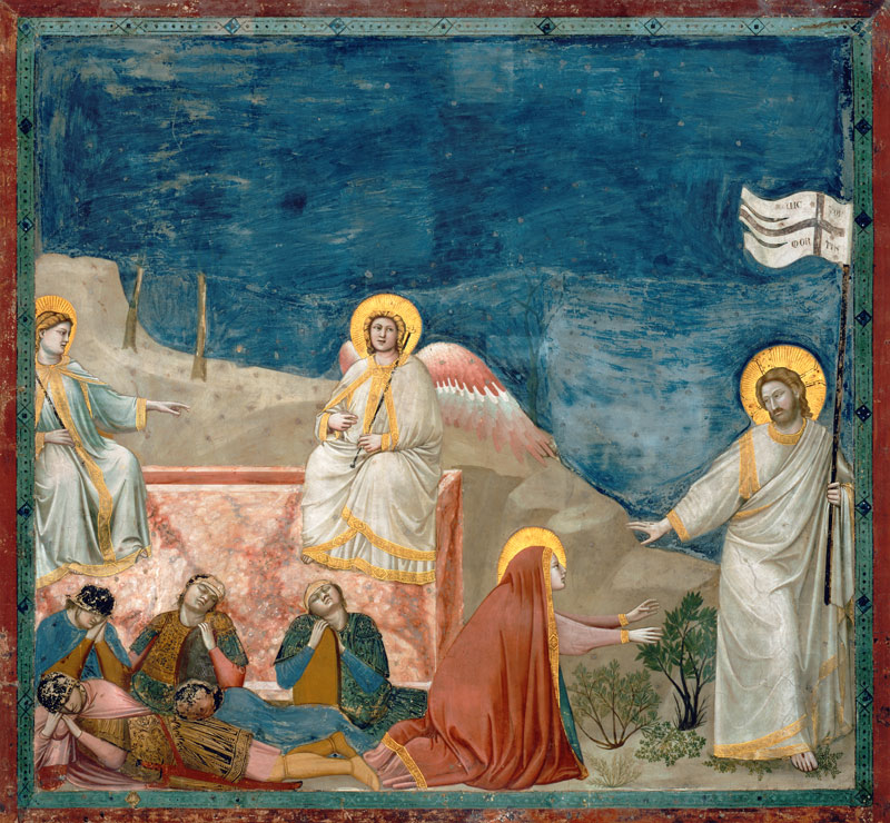 Giotto / The Resurrection / c.1303/05 de Giotto (di Bondone)