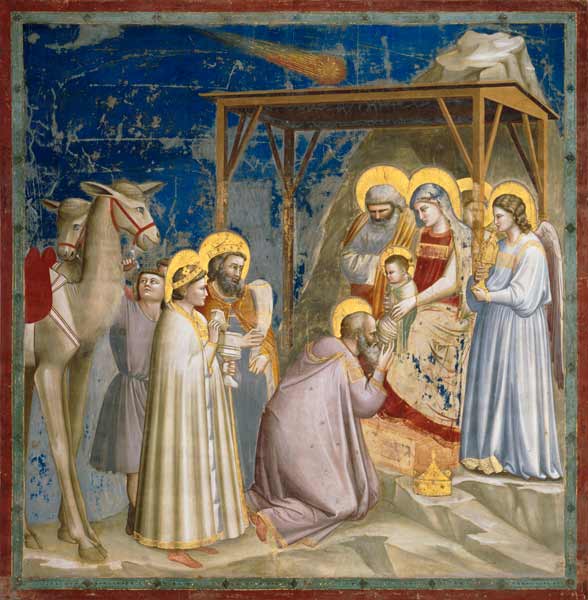 Adoration of the Kings / Giotto / Padua de Giotto (di Bondone)