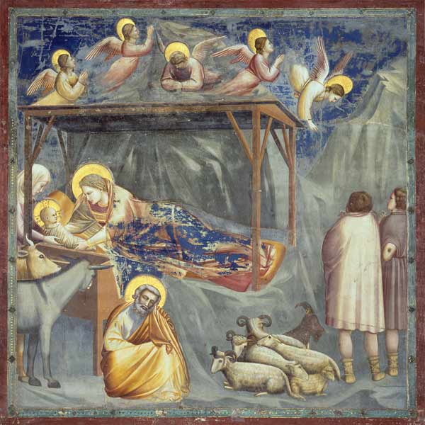 The Nativity / Giotto / c.1303/10 de Giotto (di Bondone)