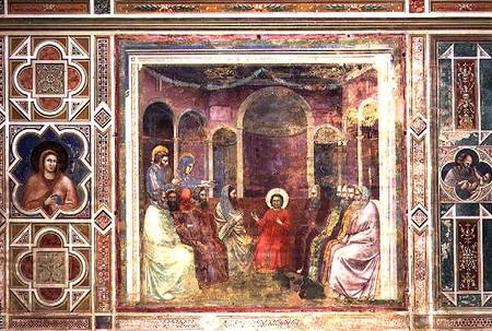 Christ Among the Doctors de Giotto (di Bondone)