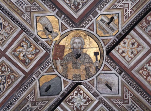 Christus als Weltenrichter de Giotto (di Bondone)