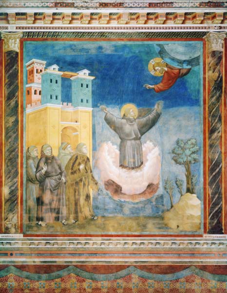 Der Hl. Franziskus in Ekstase de Giotto (di Bondone)