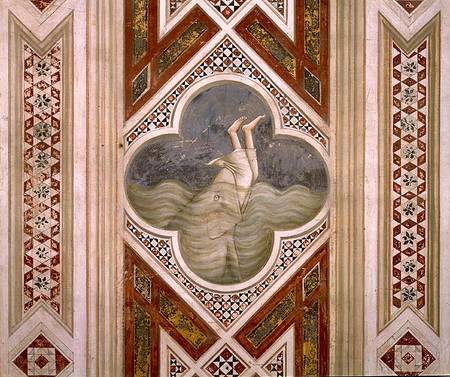 Jonah and the Whale de Giotto (di Bondone)