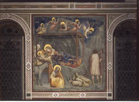 The Nativity de Giotto (di Bondone)