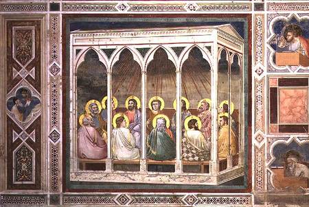 The Pentecost de Giotto (di Bondone)