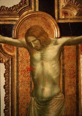 Crucifix, detail of Christ