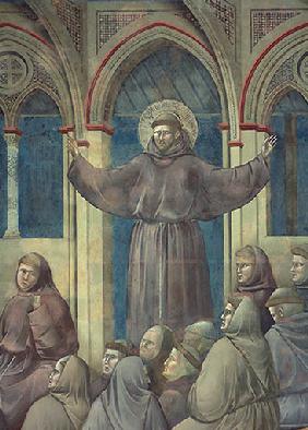 Der hl. Franziskus erscheint den Bruedern in Arles