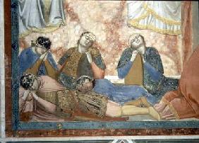 Noli Me Tangere, detail of the sleeping soldiers