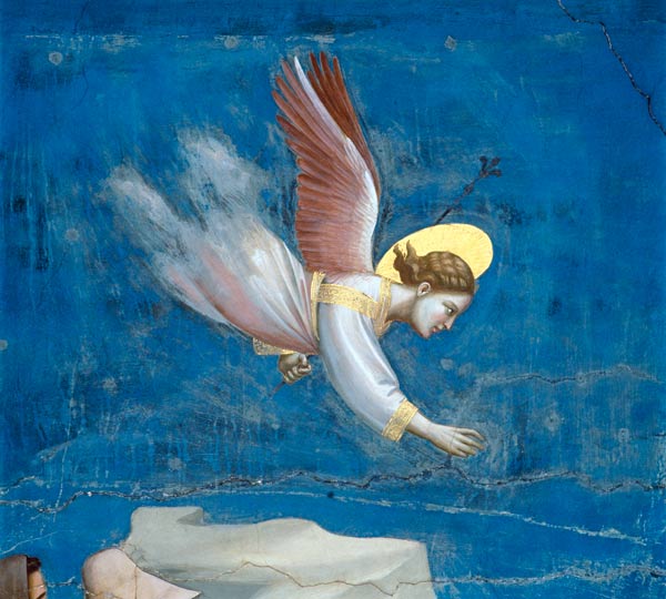 Giotto / Joachim''s dream / Detail de Giotto (di Bondone)