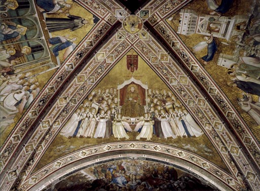 Die Verherrlichung des hl. Franziskus de Giotto (di Bondone)