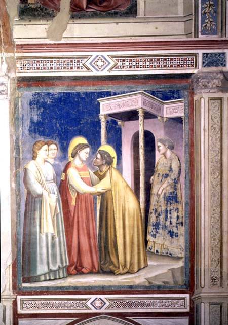 The Visitation de Giotto (di Bondone)