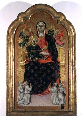 Madonna and Child (tempera on panel) de Giovanni Antonio da Pesaro