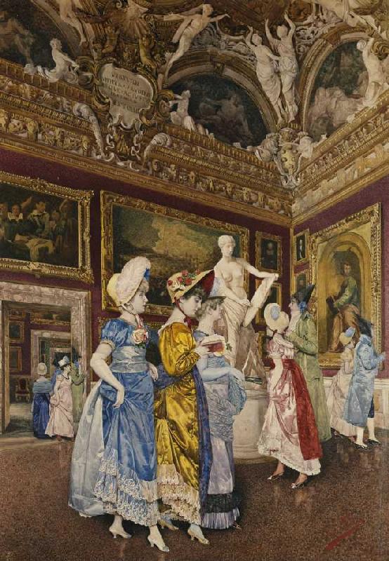 Ein Besuch des Sala di Giove im Palazzo Pitti. de Giovanni B. Filosa