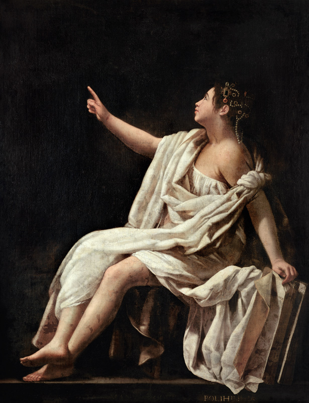 Polyhymnia, the Muse of Lyric Poetry de Giovanni Baglione