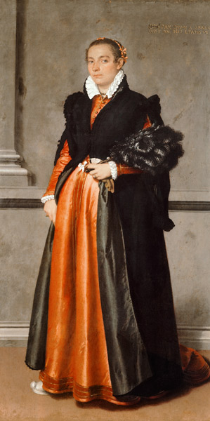 Portrait of a noblewoman Pace Rivola Spini de Giovanni Battista Moroni