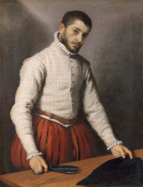 Retrato de un sastre de Giovanni Battista Moroni