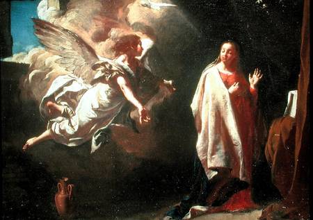 The Annunciation de Giovanni Battista Piazzetta