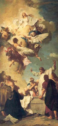 Assumption of the virgin de Giovanni Battista Piazzetta