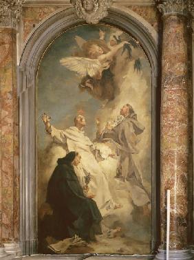 G.B.Piazzetta / Three saints