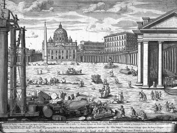 View of St. Peter''s, Rome de Giovanni Battista Piranesi