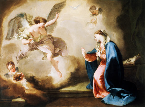 G.B.Pittoni / Annunciation / c.1756 de Giovanni Battista Pittoni