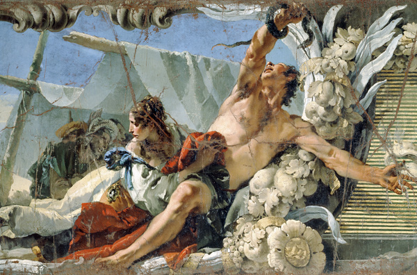 G.B.Tiepolo / Raising of Snake / c.1735 de Giovanni Battista Tiepolo