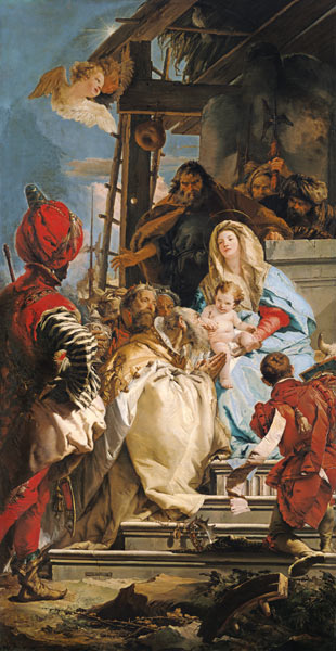 Adoration of the kings de Giovanni Battista Tiepolo