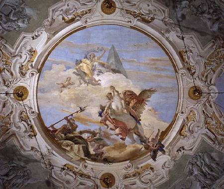 Bellerophon Riding Pegasus de Giovanni Battista Tiepolo