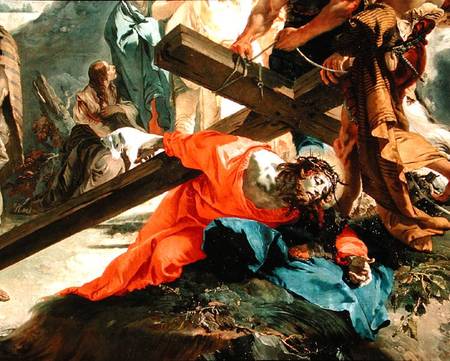 Christ on the Road to Calvary de Giovanni Battista Tiepolo