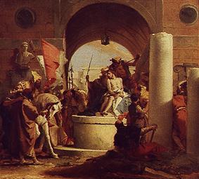 The thorn coronation Christi. de Giovanni Battista Tiepolo