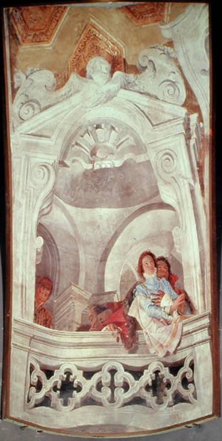 Figures preaching de Giovanni Battista Tiepolo