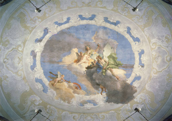 G.B.Tiepolo/ Allegory of spring de Giovanni Battista Tiepolo