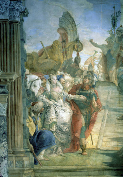 Cleopatra a.Mark Antony / Tiepolo / 1757 de Giovanni Battista Tiepolo