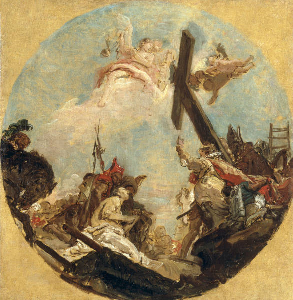 G.B.Tiepolo / Finding of the Cross / C18 de Giovanni Battista Tiepolo