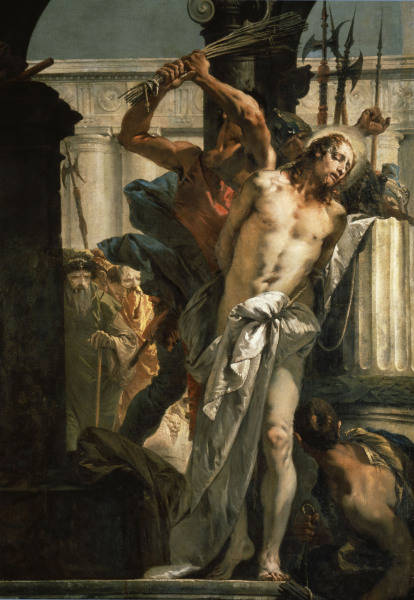 Flagellation of Christ / Tiepolo de Giovanni Battista Tiepolo