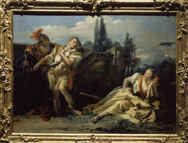 G. B. Tiepolo, Renaud abandonne Armine de Giovanni Battista Tiepolo