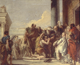 Die Heimkehr des Verlorenen Sohnes de Giovanni Battista Tiepolo