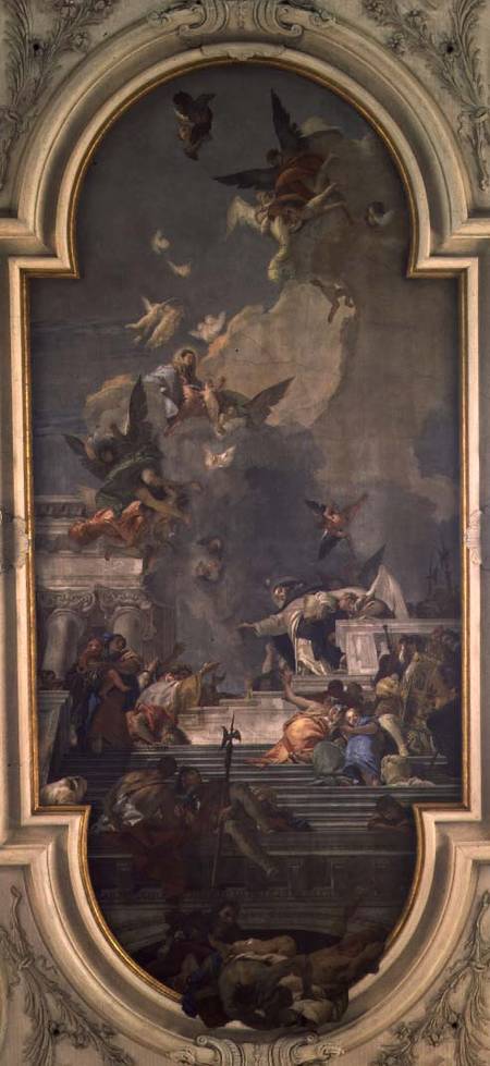 The Institution of the Rosary by St. Dominic de Giovanni Battista Tiepolo