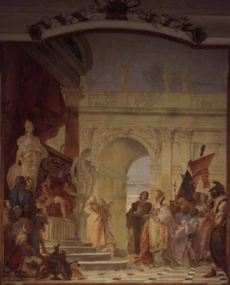The Magnanimity of Scipio de Giovanni Battista Tiepolo