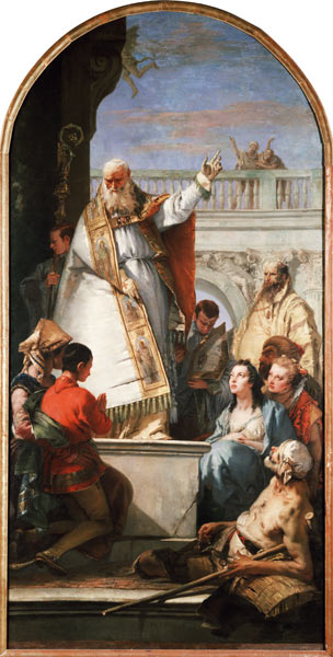 Miracle of St. Patrick de Giovanni Battista Tiepolo