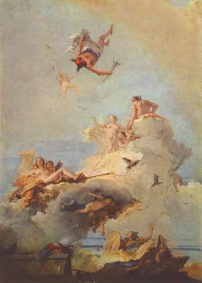 Mount Olympus de Giovanni Battista Tiepolo