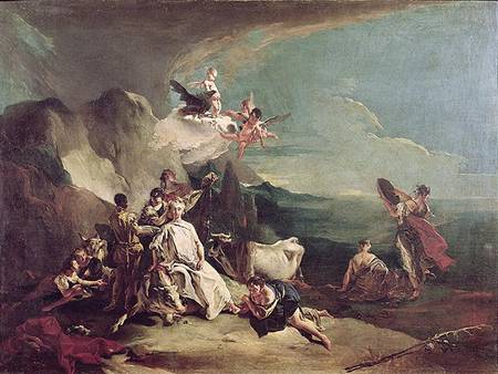 The Rape of Europa de Giovanni Battista Tiepolo