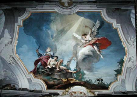 The Sacrifice of Abraham de Giovanni Battista Tiepolo