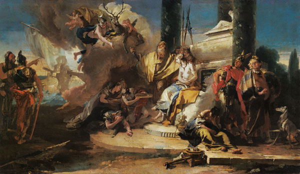 The Sacrifice of Iphigenia de Giovanni Battista Tiepolo